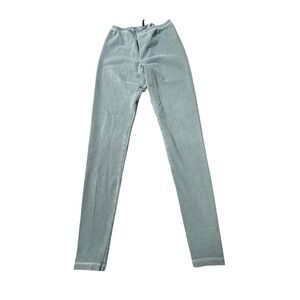SKIMS Cotton Jersey Leggings Sage Green Size S High Waisted Stretch‎ Loungewear